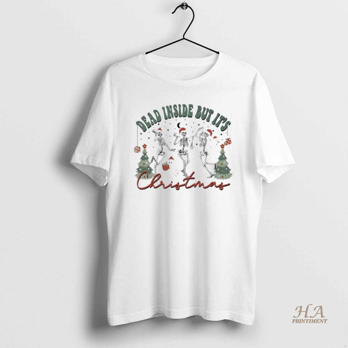 Official Dead Inside But Its Christmas Skeletons