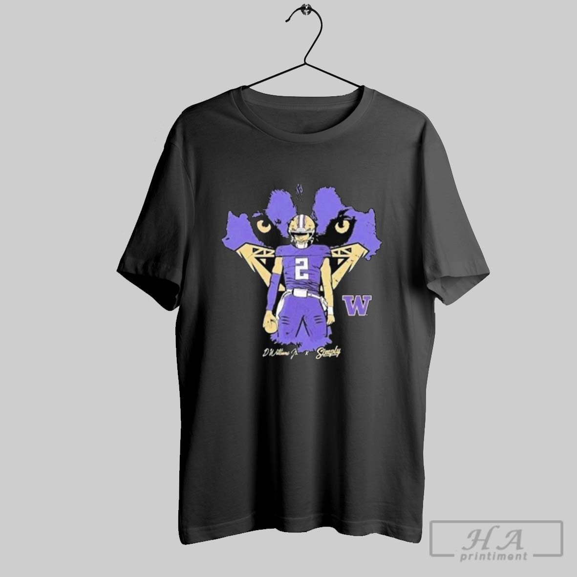 Official Demond Williams Jr The Future Washington Huskies Long Sleve