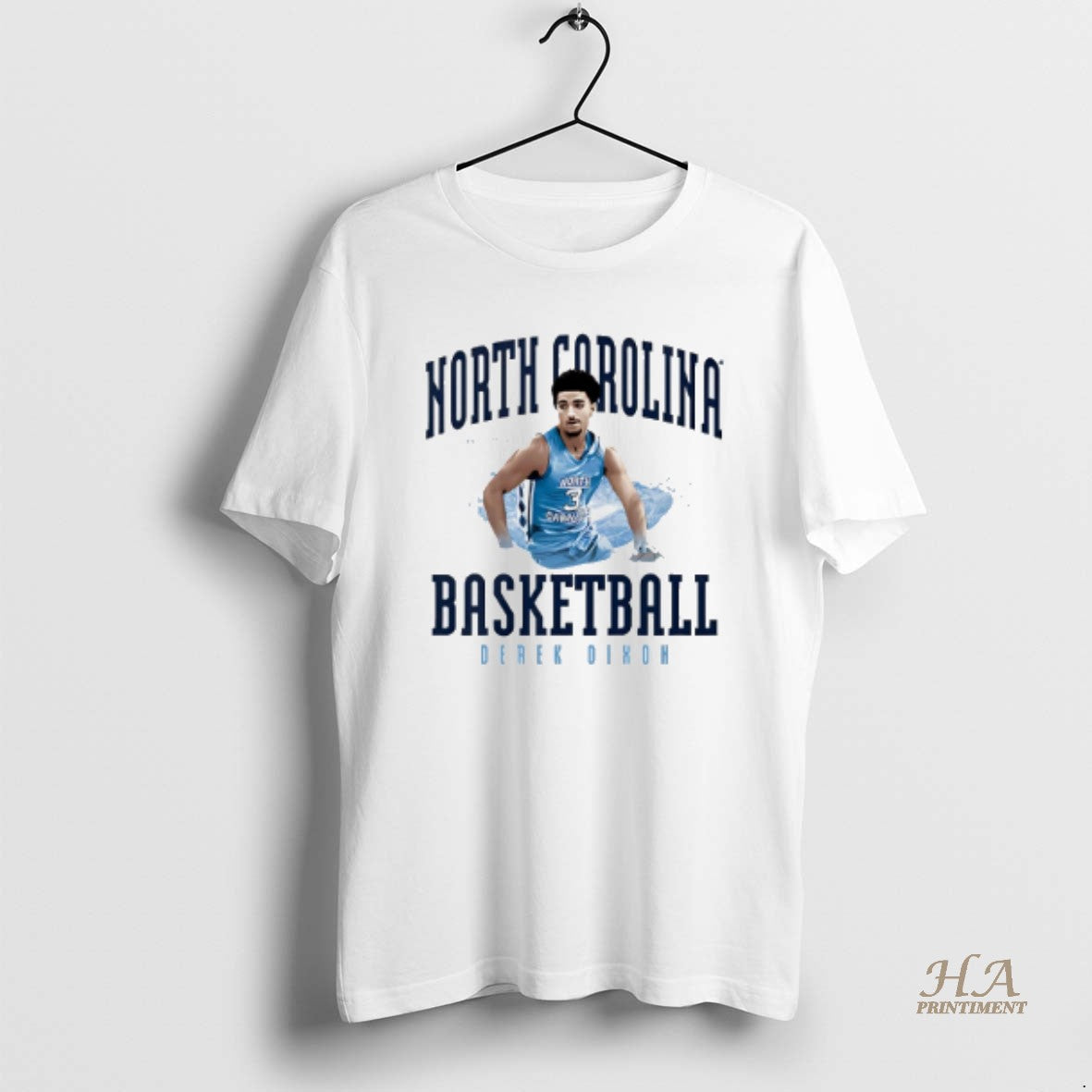 Official Derek Dixon North Carolina Tar Heels Illustrated 25
