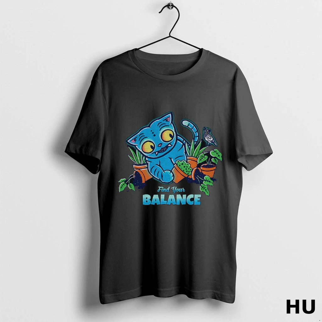 Official Derpy Tiger Kpop Demon Hunters Finding Your Balance T Shirt