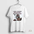 Official Detective Raccoon I Smell Trouble And Possibly Decomposition Shirt
