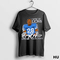 Official Detroit Lions 20 Barry Sanders Football Player T Shirt