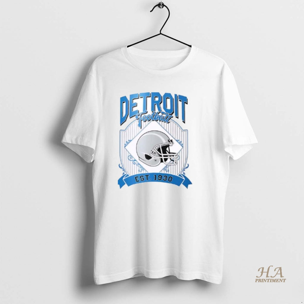 Official Detroit Lions Football Vintage Style Ornaments White