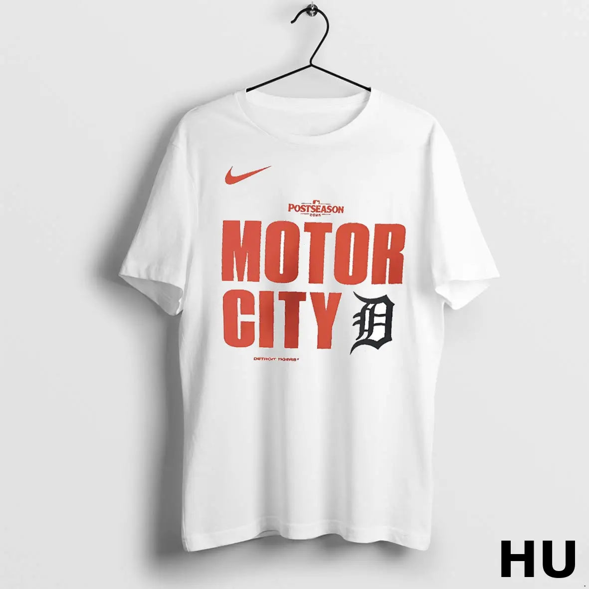 Official Detroit Tigers 2025 Mlb Postseason Motor City T Shirt