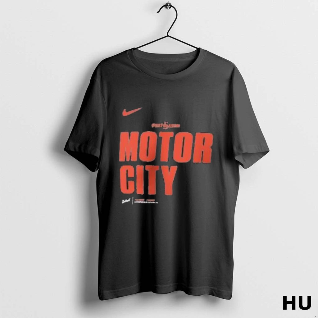 Official Detroit Tigers Motor City 2025 Mlb Postseason Legend Dri Fit T Shirt
