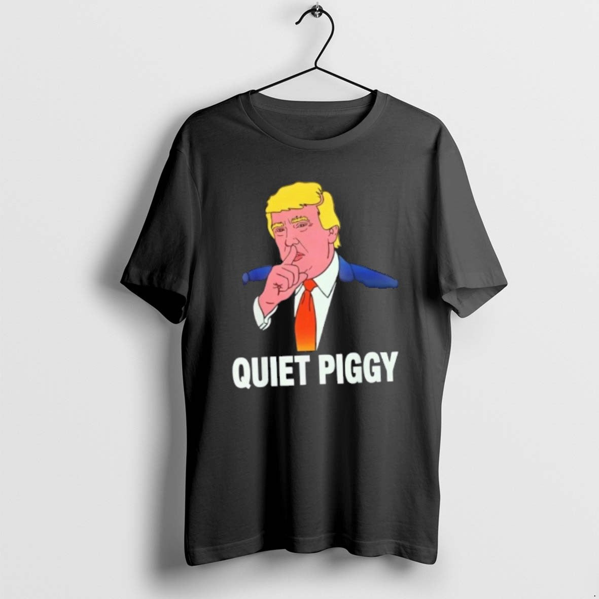 Official Donald Trump Funny Quiet Piggy