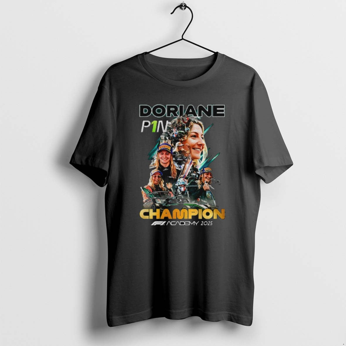 Official Doriane Pin Champions F1 Academy 2025 Signature Graphic