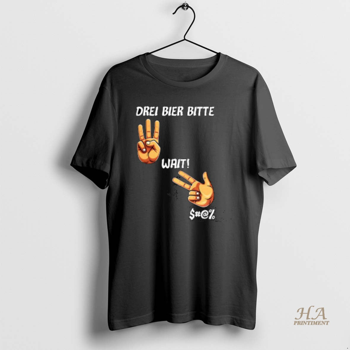 Official Drei Bier Bitte 3 Wait 3 Beers