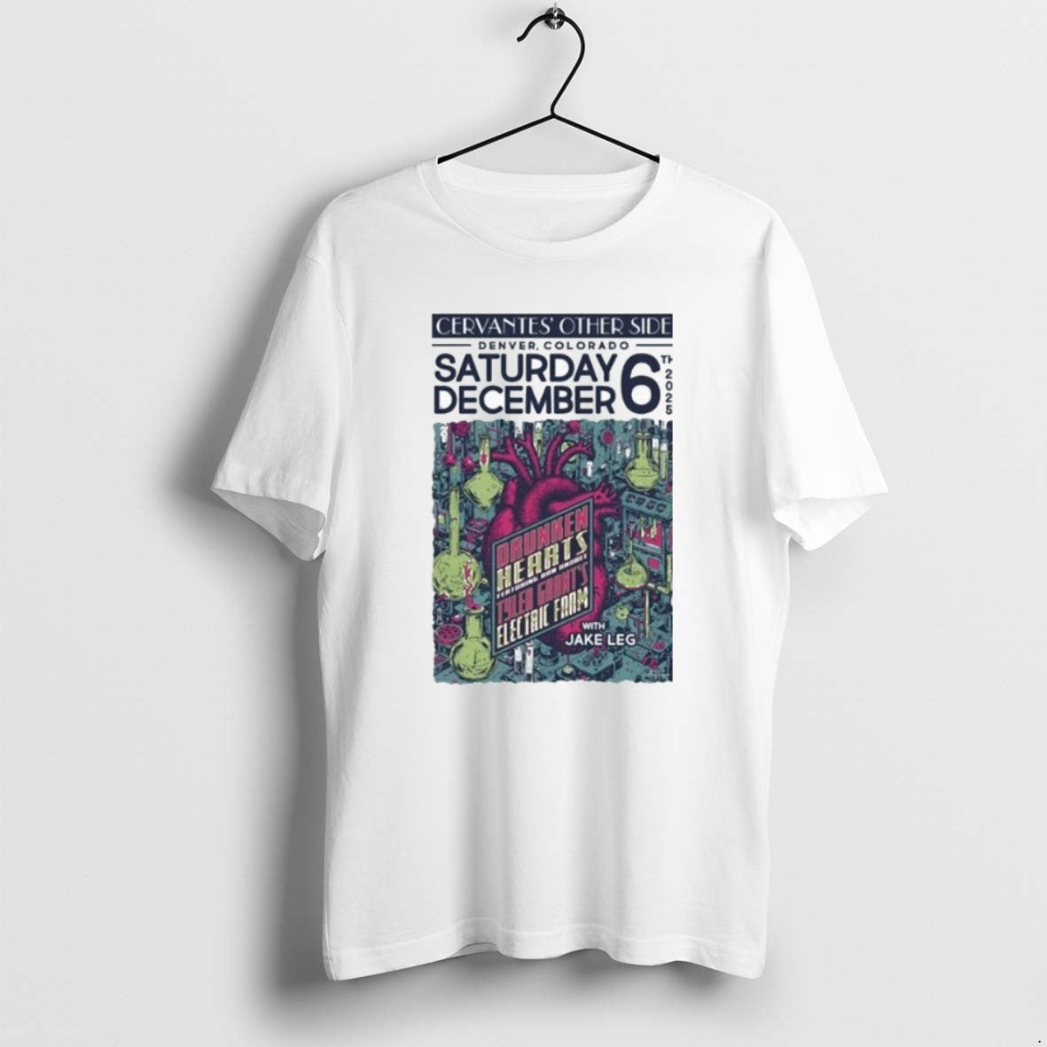 Official Drunken Hearts Cervantes Other Side Tour Denver Co On Dec 6 2025