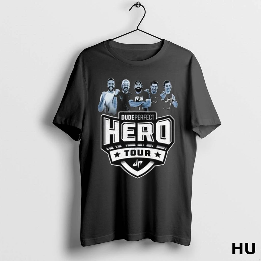 Official Dude Perfect Hero Tour Long Sleve T Shirt