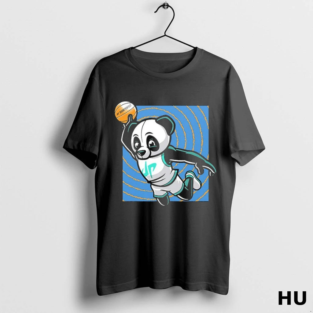 Official Dude Perfect Hero Tour Panda Dunk T Shirt