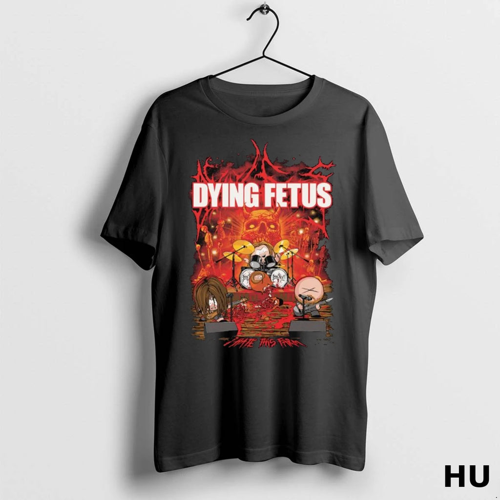 Official Dying Fetus I Hate This Farm Long Sleve T Shirt