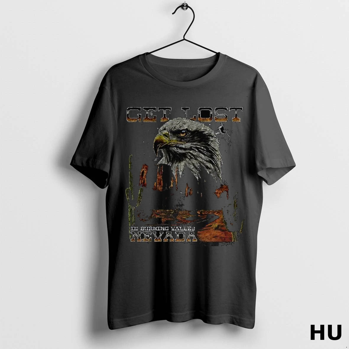 Official Eagle Get Lost In Burning Valley Nevada T Shirt