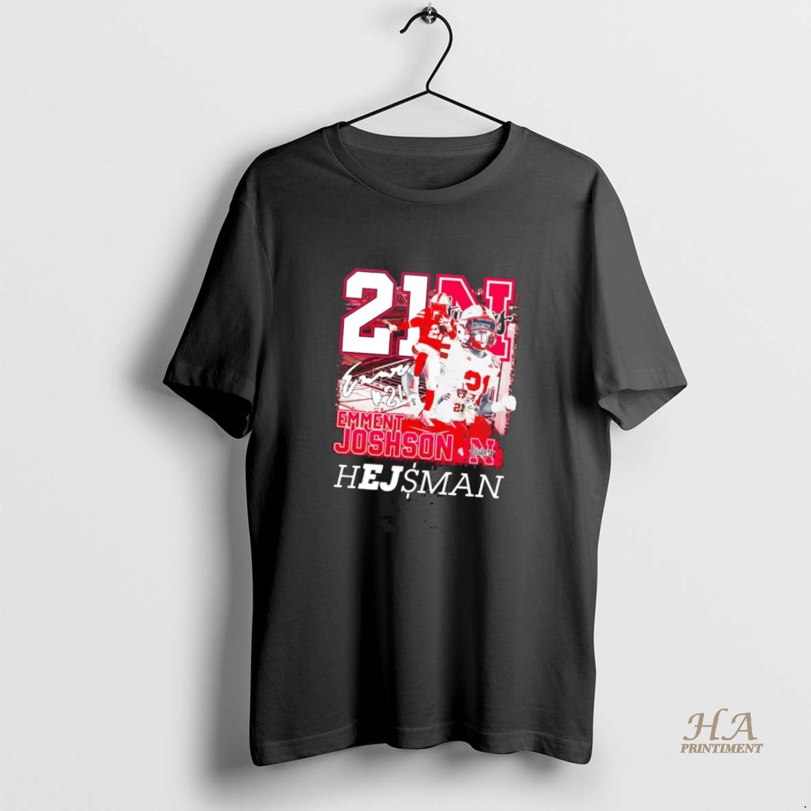 Official Emmett Johnson 21 Hejsman Nebraska