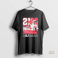 Official Emmett Johnson Nebraksa Heisman Signatrue
