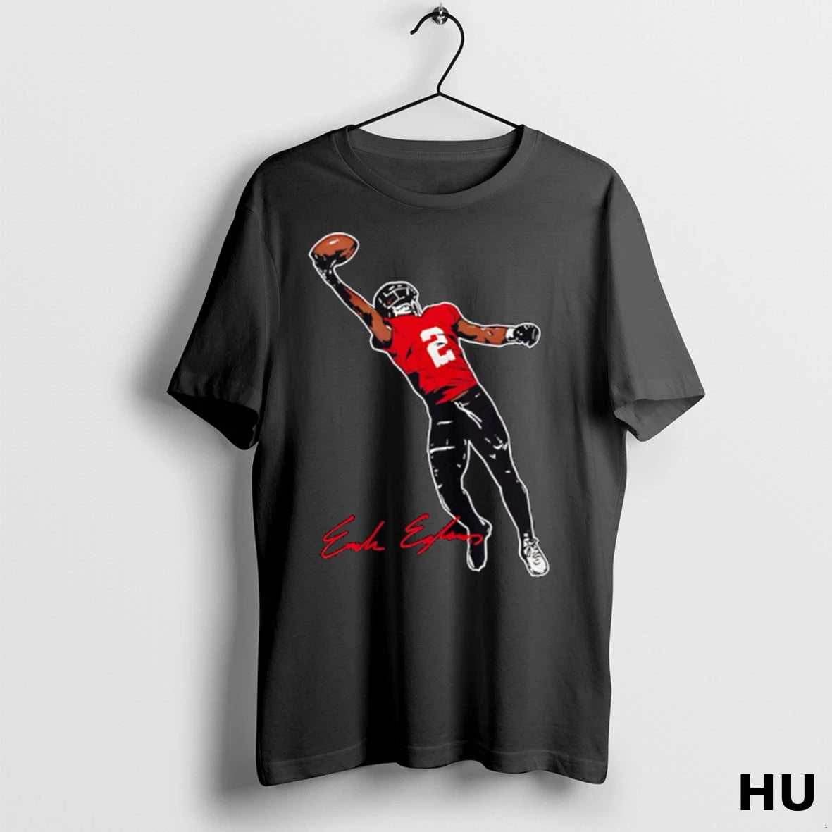Official Enoch Eylers Football Player Catching A Ball T Shirt