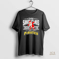 Official Even Santa Claus Cheers For Pittsburgh Pirates Christmas 2025 Long Sleve
