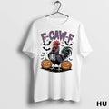 Official F Caw F Rooster Skeleton Chicken Halloween T Shirt