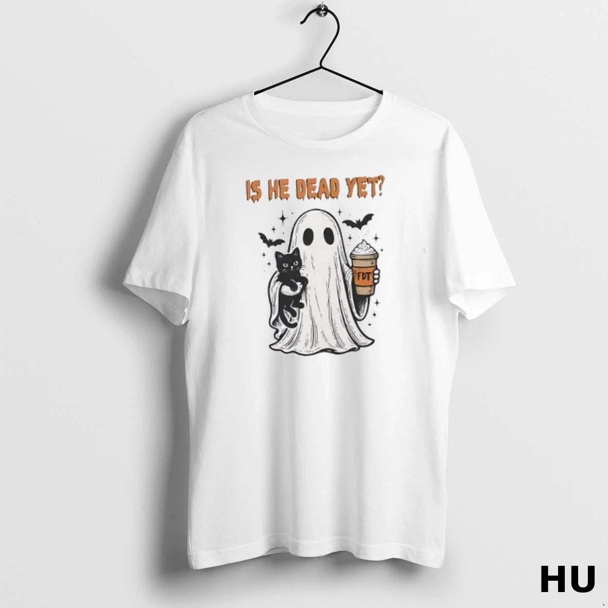 Official Fdt Boo Ghost Is He Dead Yet Halloween T Shirt