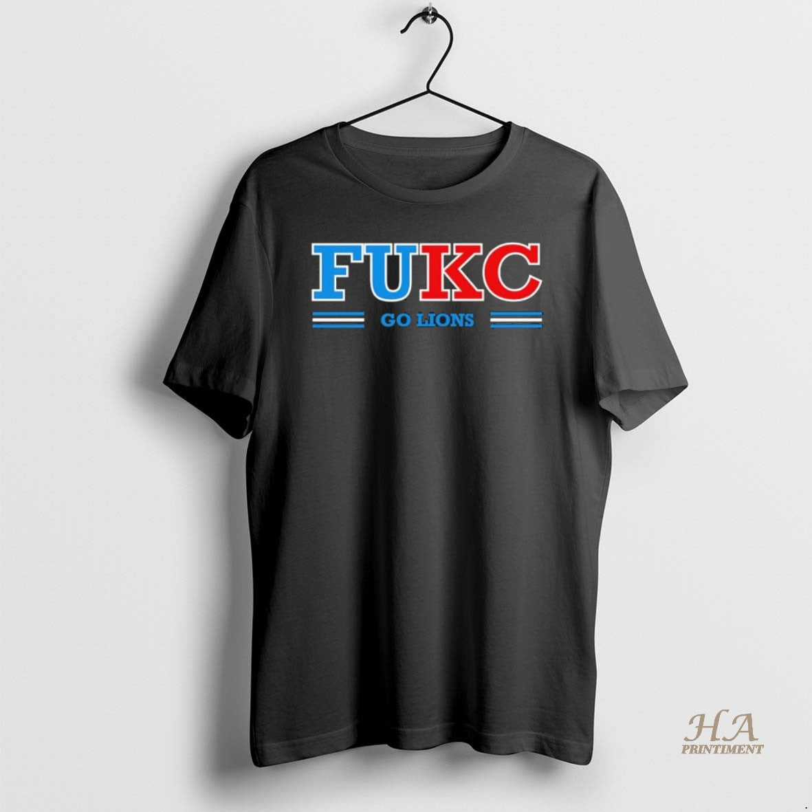 Official Fukc The Chiefs Lions Detroit Football Black