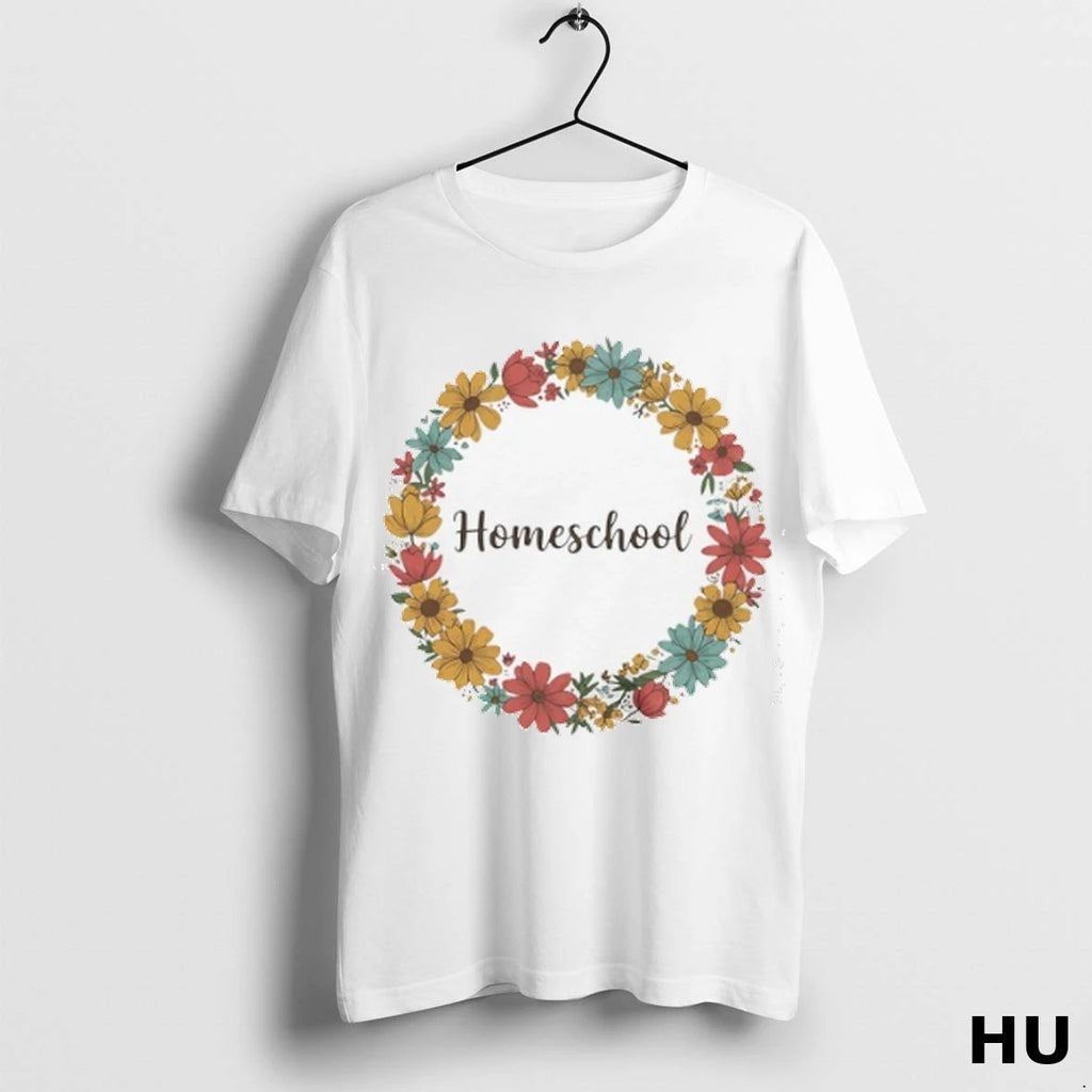 Official Floral Homeschool T Shirt