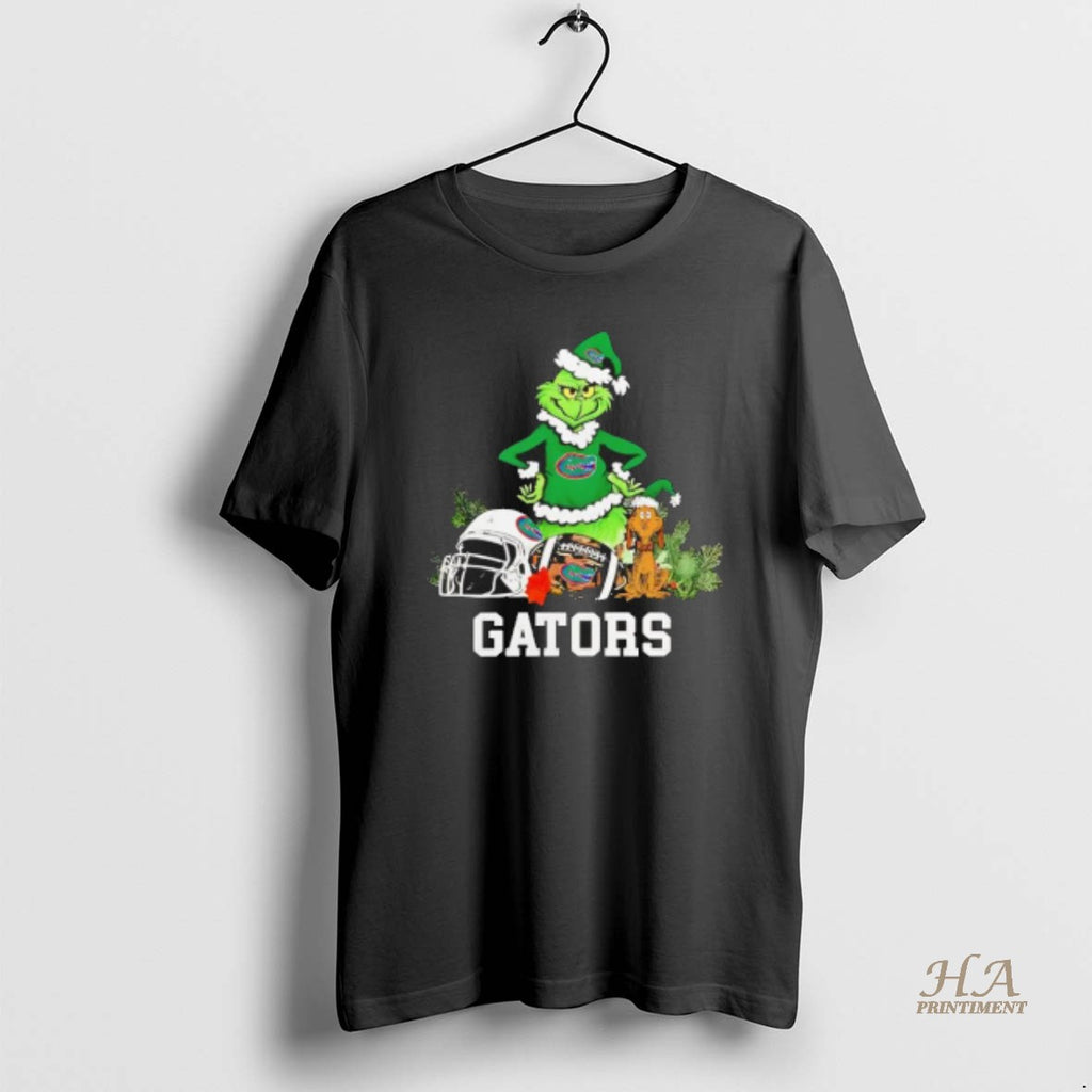 Official Florida Gators The Grinch And Max Helmet Christmas 2025