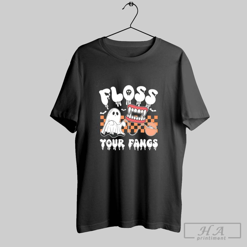 Official Floss Your Fangs Dental Halloween