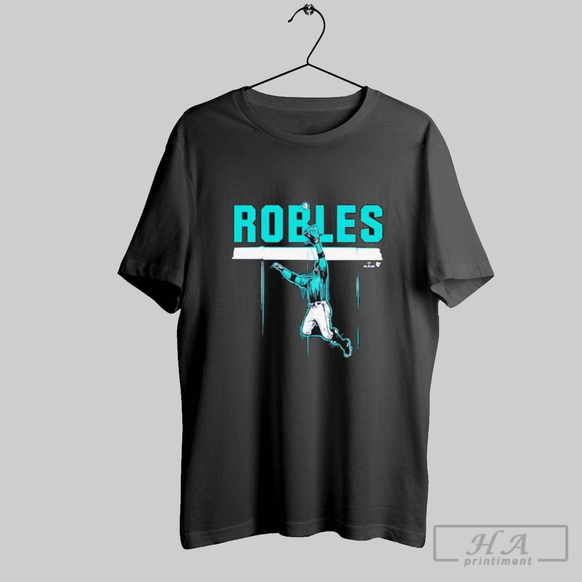 Official Flying Victor Robles Seattle Mariners