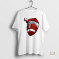 Official Football Christmas Hat Santa Ornaments White
