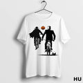 Official Franky And Drac Halloween Ride Ringer Ornaments T Shirt