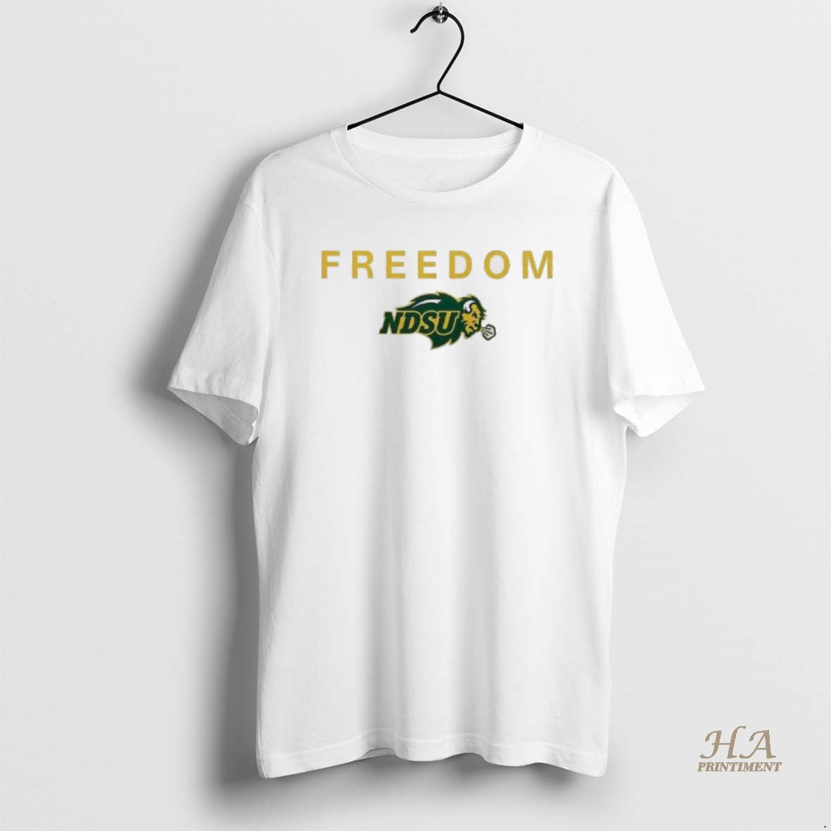 Official Freedom North Dakota State Bison Football Logo