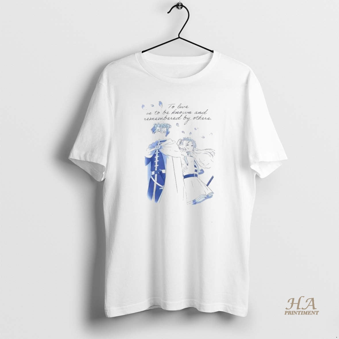Official Frieren Beyond Journeys End Himmel And Frieren Quote Blue