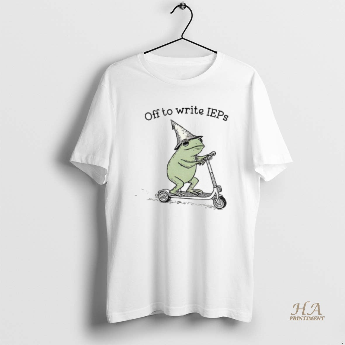 Official Frog Scooter Off To Write Ieps