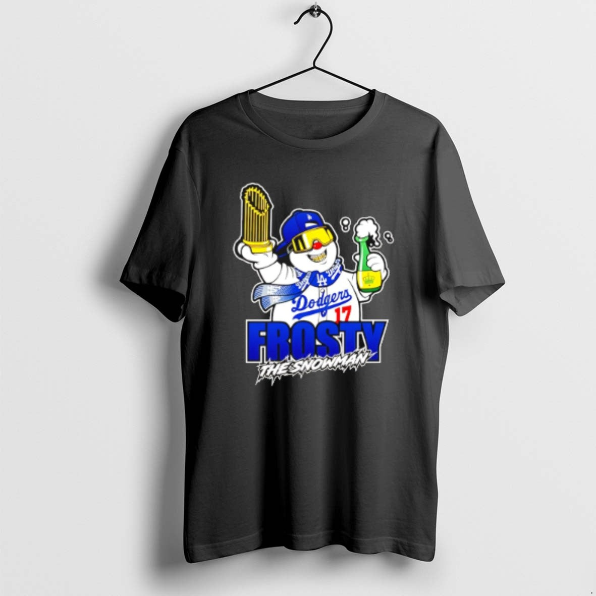 Official Frosty The Snowman La Dodgers Champions 2025