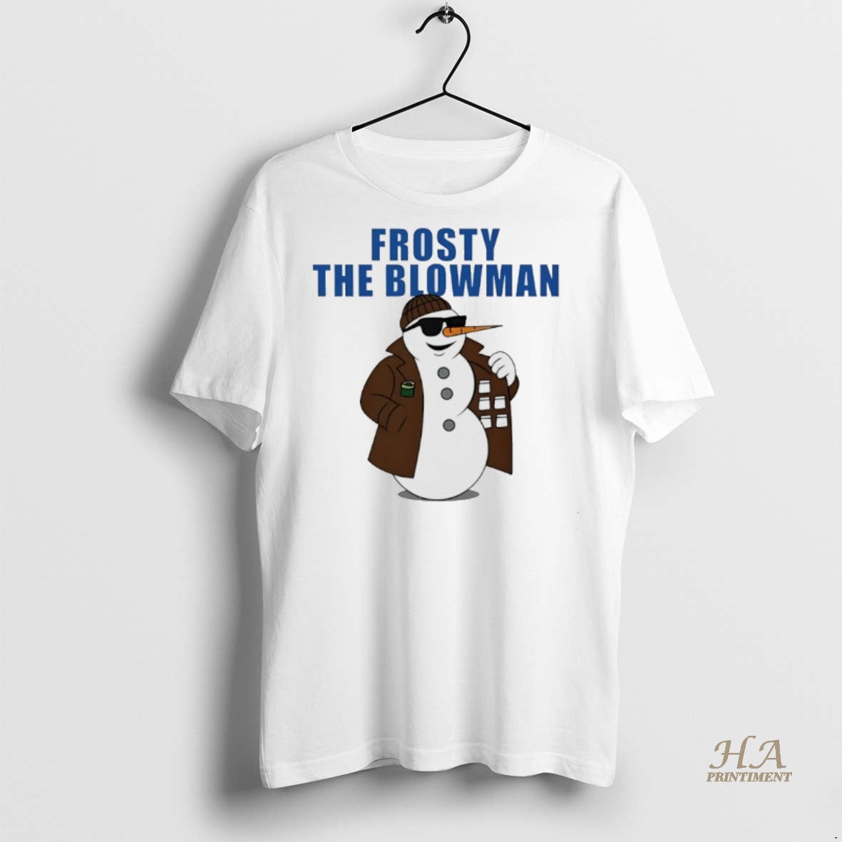 Official Frosty The Blowman Christmas Snowman Shirt
