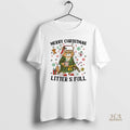 Official Funny Cat Litters Full Merry Christmas 2025