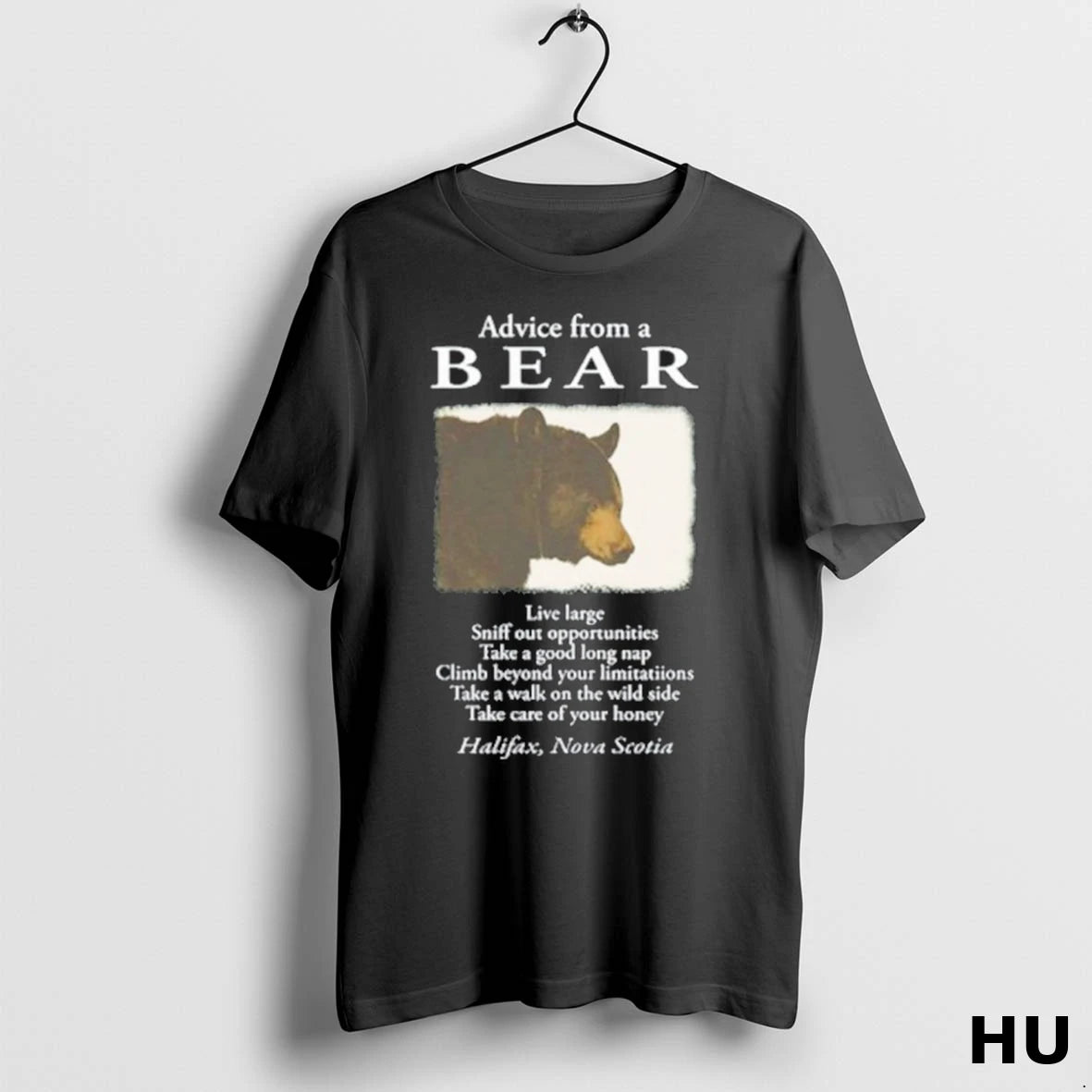 Official Gabrielle Drolet Advice From A Bear Live Large Sniff Out Opportunities T Shirt