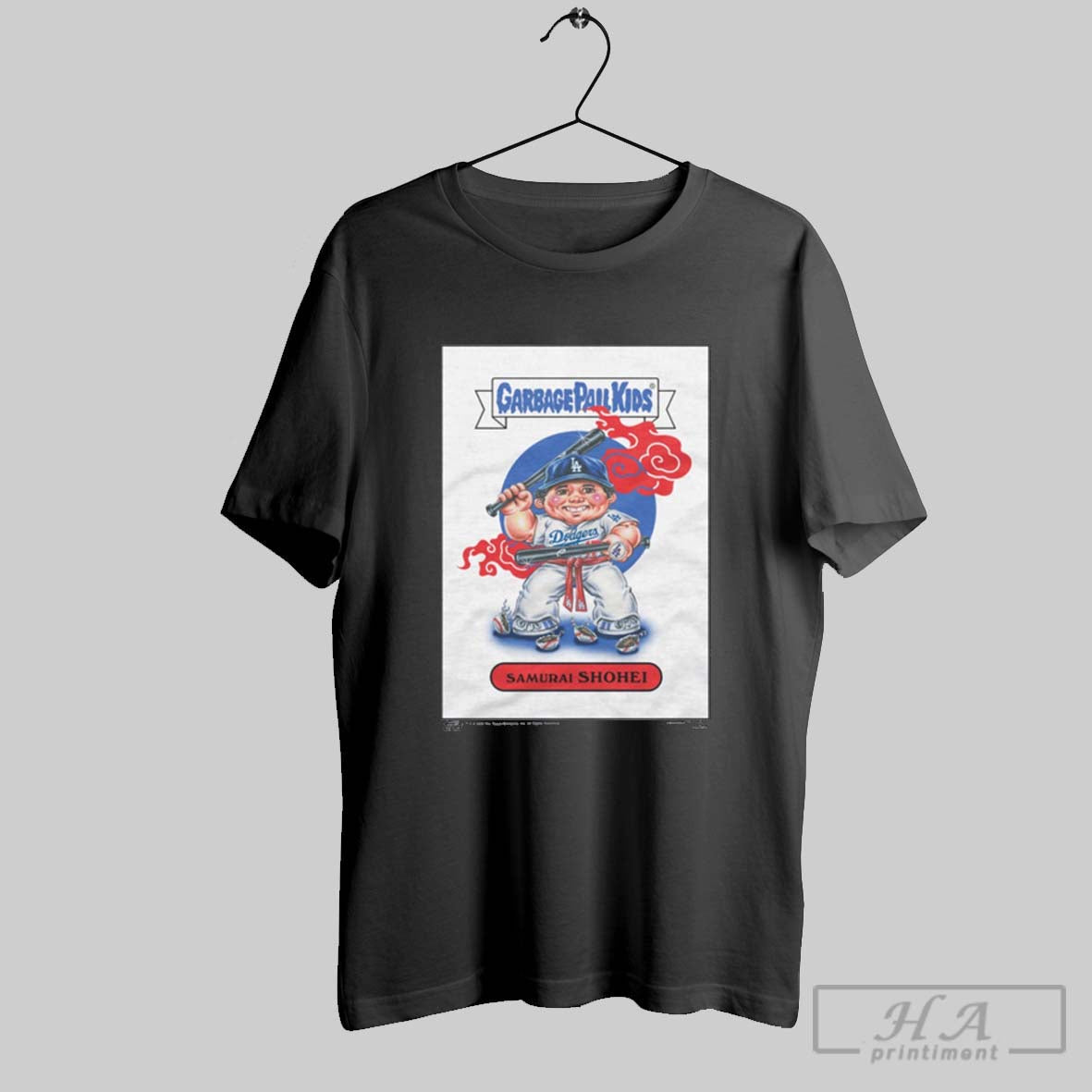 Official Garbage Pail Kids X Los Angeles Dodgers Mlb Samurai Shohei 2025