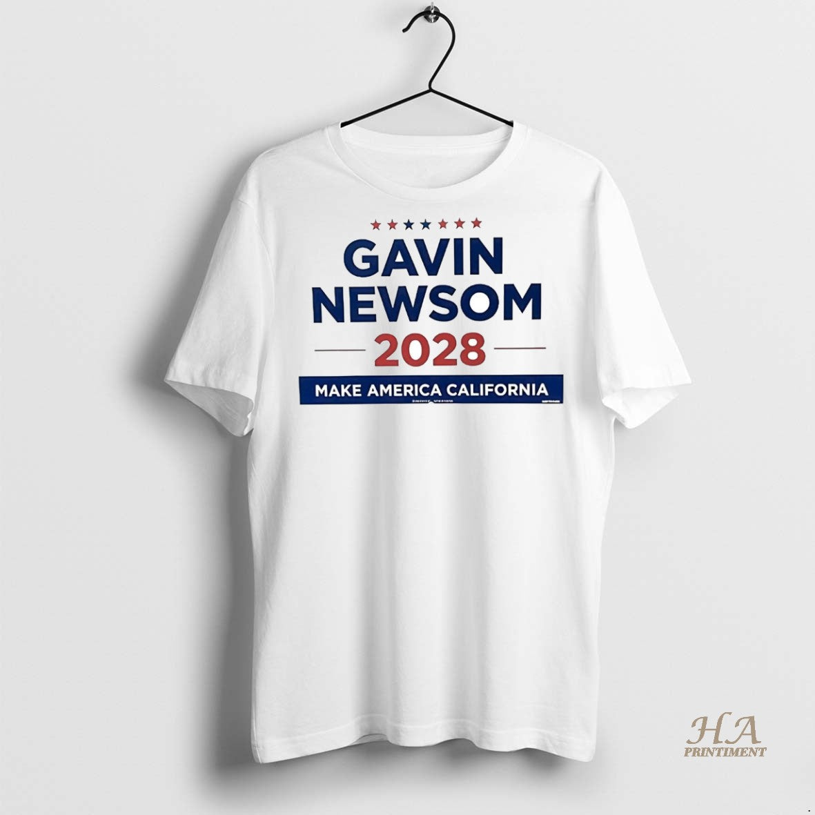 Official Gavin Newsom 2028 Make America California Shirt