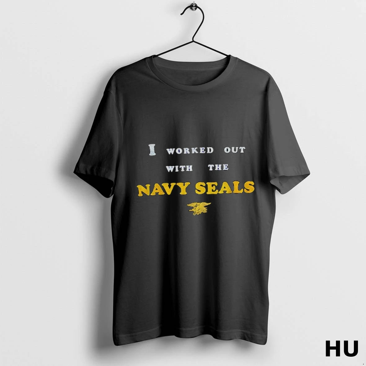 Official George W Bush Holding I Worked Out With The Navy Seals T Shirt
