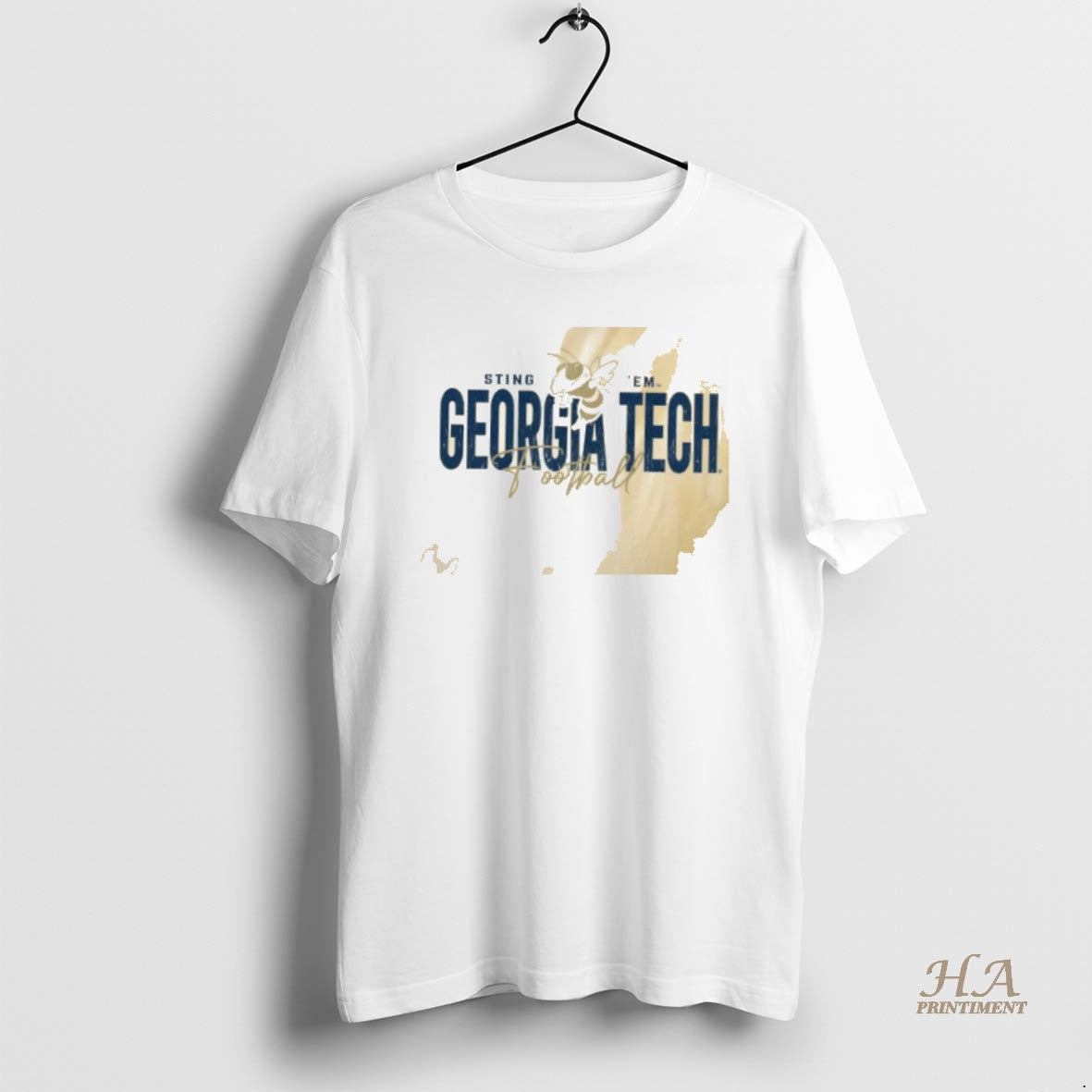 Official Georgia Tech Jackets Football Ringer