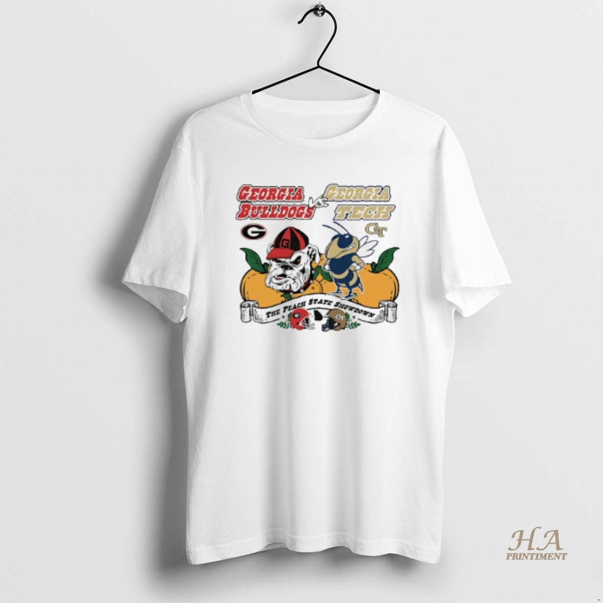 Official Georgia Tech Yellow Jackets Vs Georgia Bulldogs The Peach State Showdown