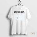 Official Girls Kick Ass Love Foot Shirt