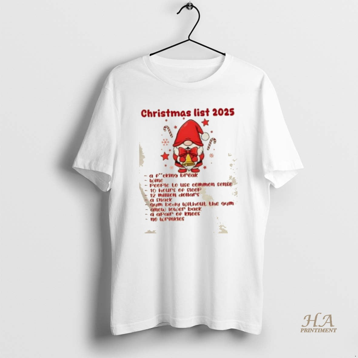 Official Gnomes Christmas List 2025