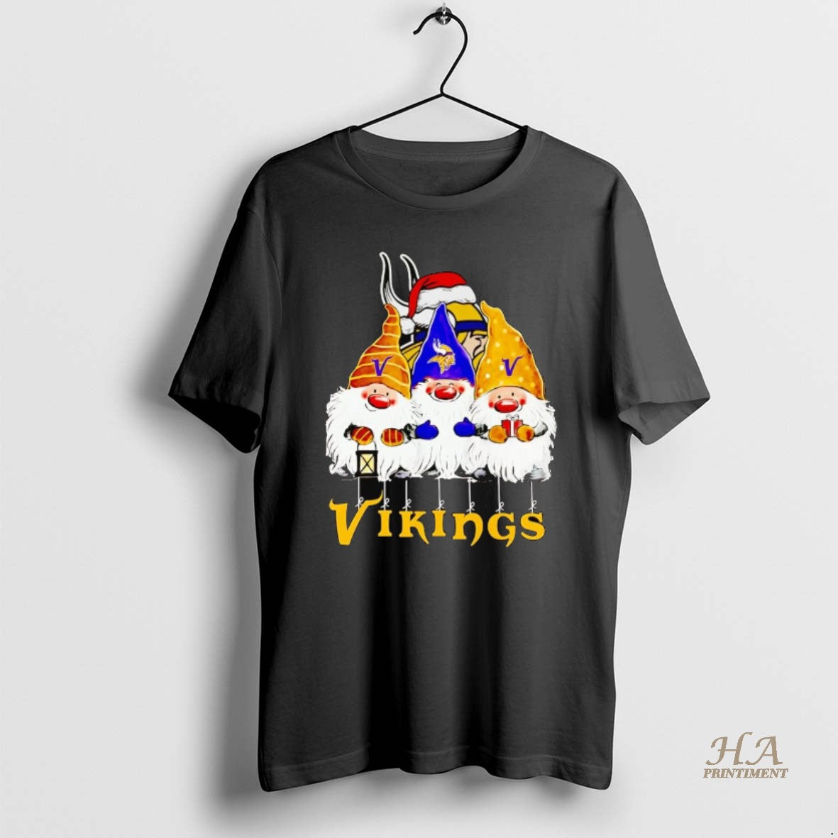 Official Gnomes Minnesota Vikings Merry Christmas
