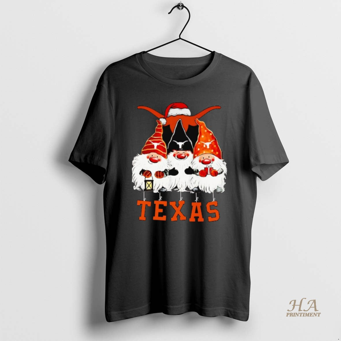 Official Gnomes Texas Longhorns Merry Christmas
