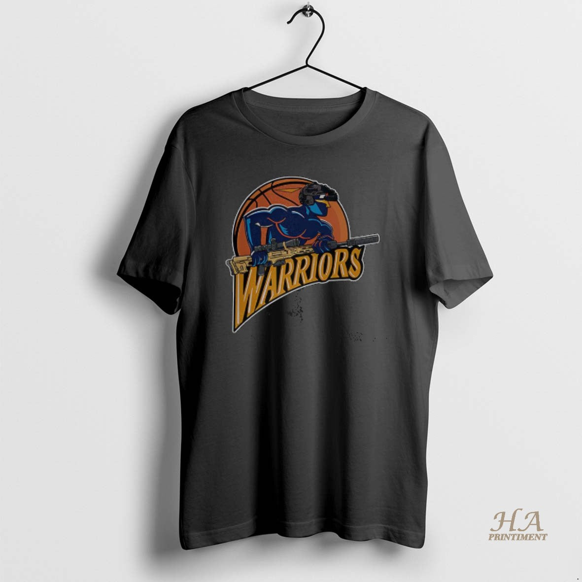 Official Golden State Warriors Basketball Soldier Logo