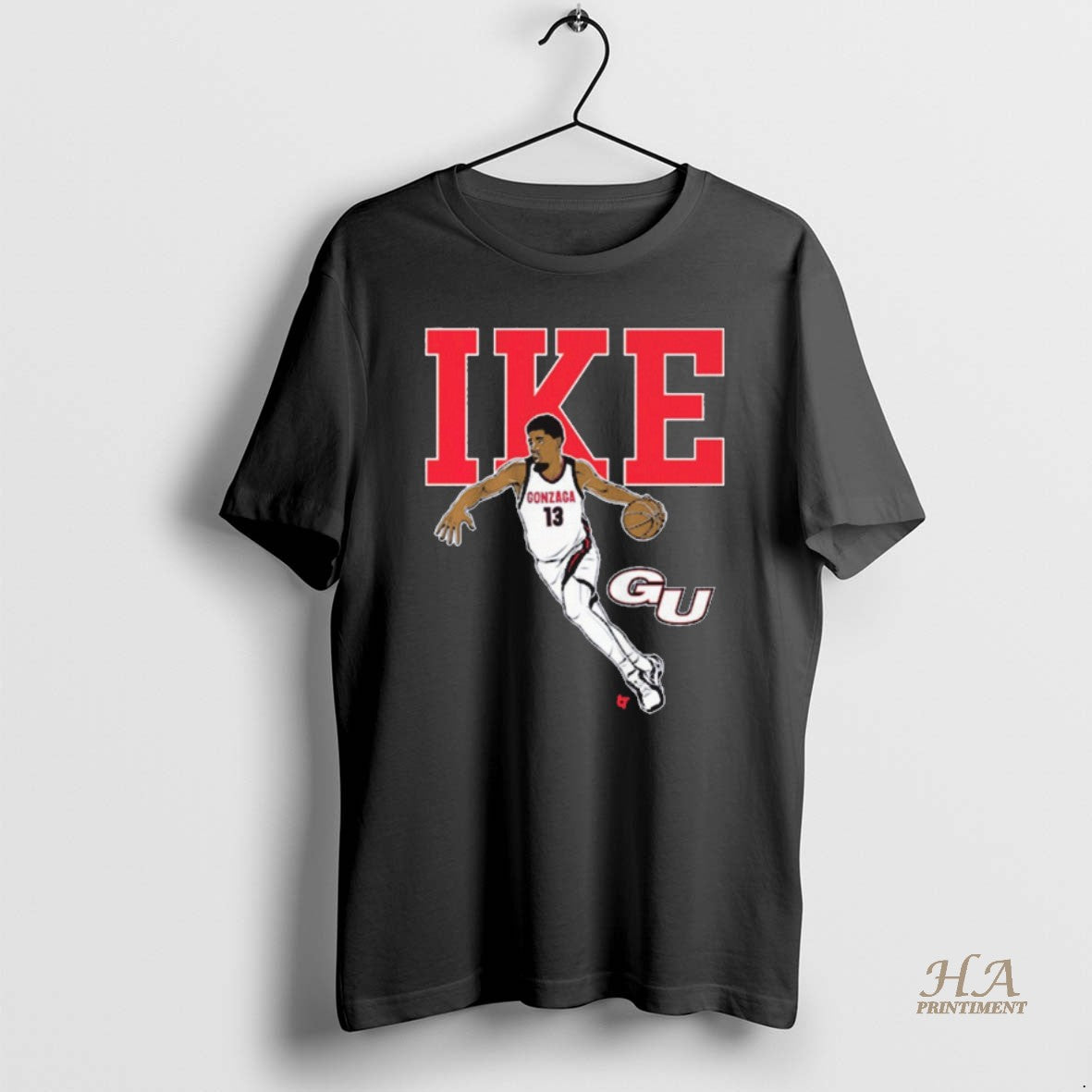 Official Gonzaga Bulldogs Basketball Graham Ike Name Pose Ncaa