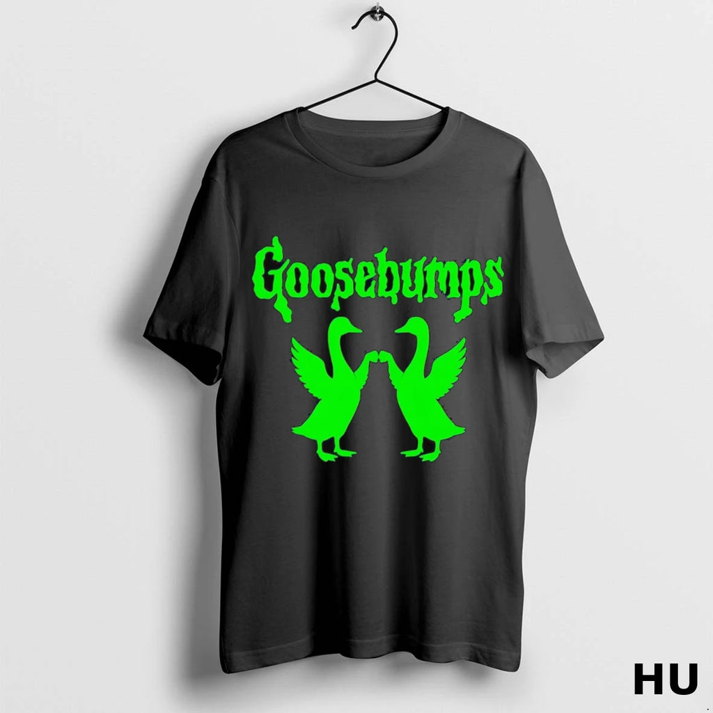 Official Goose Fist Bump Goosebumps T Shirt