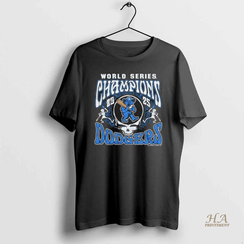 Official Grateful Dead X Los Angeles Dodgers World Series Champions 2025